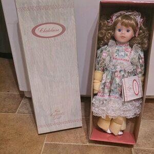 Porcelain Chatelaine Doll